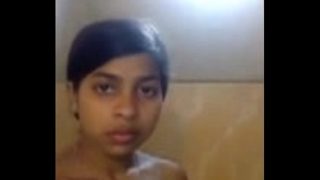 Cute desi girl selfshot nude video in bathroom 3099