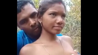 Tribal Village Wife Boob Press Outdoor Sex MMS