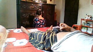 FLASHING DICK ON MY MAID 3